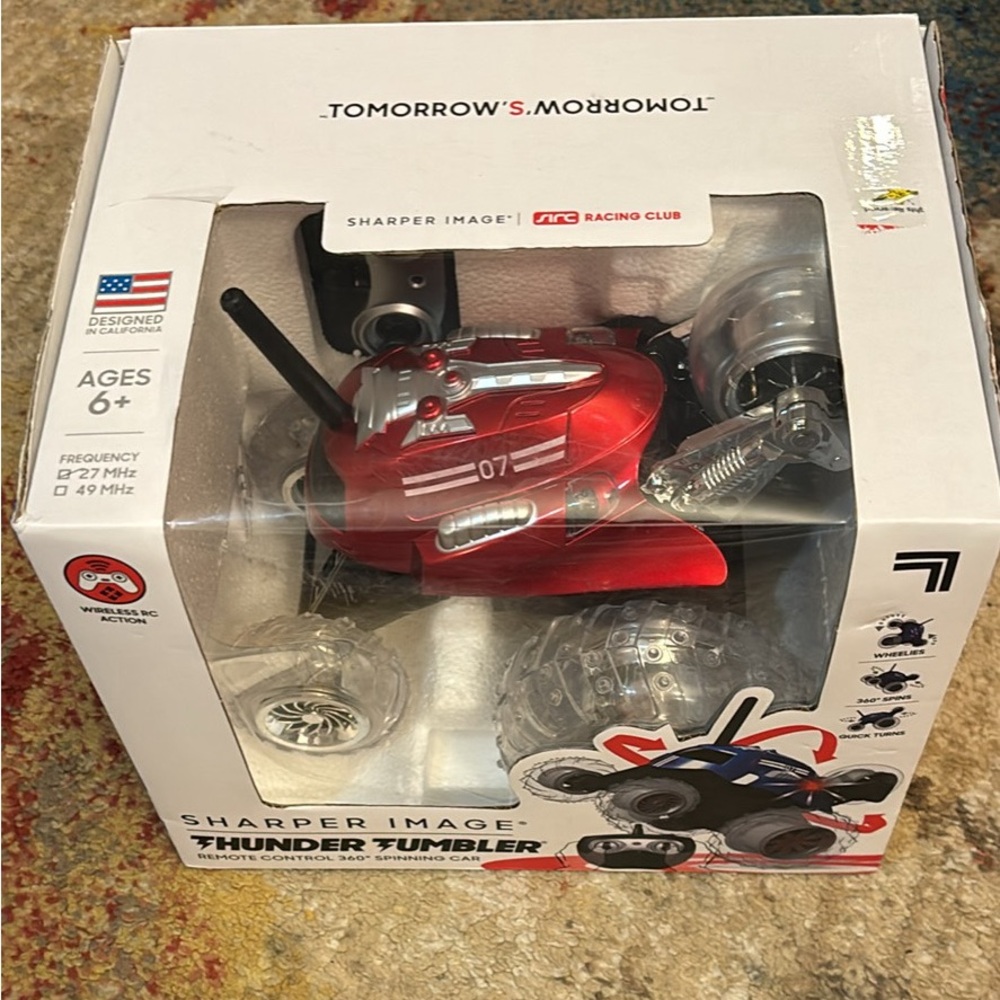 Thunder tumbler remote car NWT